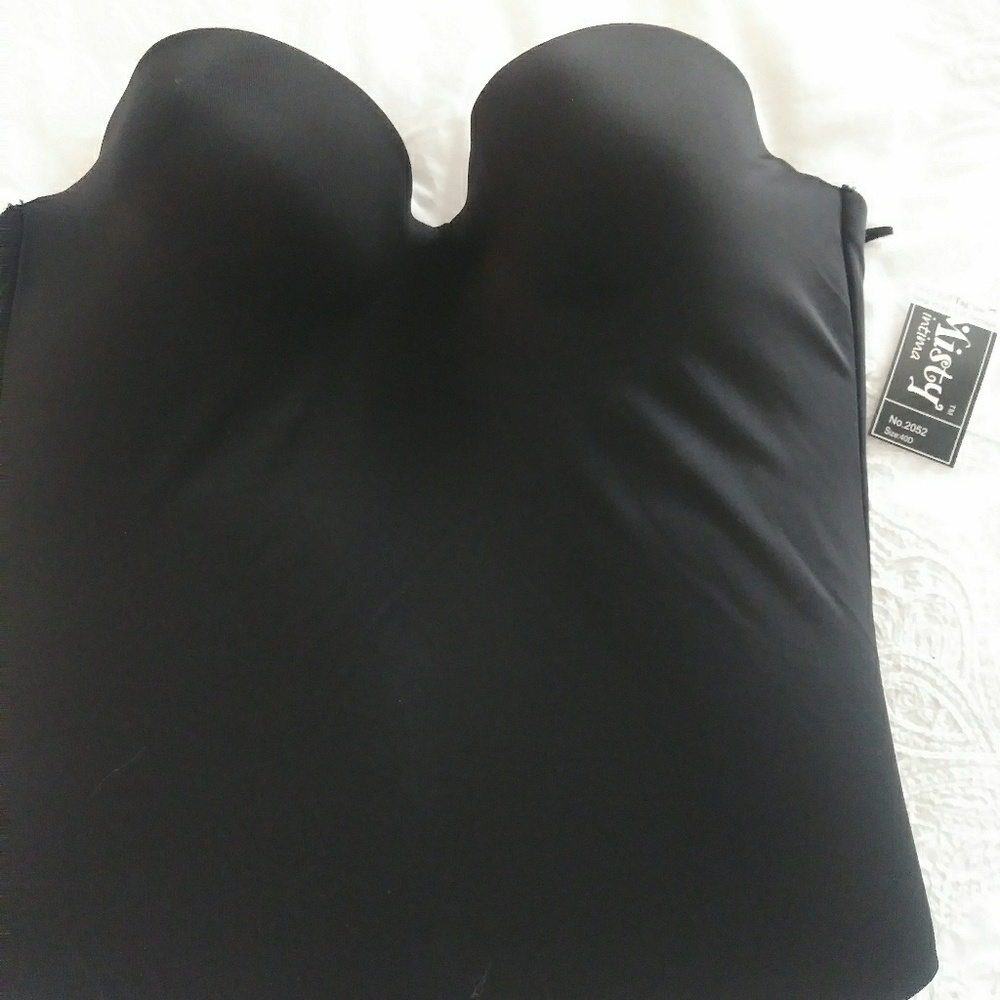 Blk corset bra
